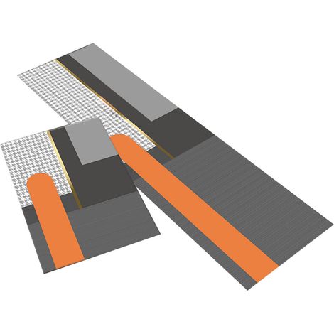 Tapis de cuisine antidérapant et sous-tapis de cuisine imperméable en mousse à mémoire de forme (1/5)