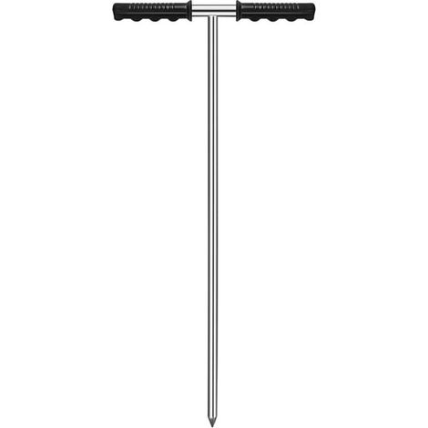 Lntyq Sonde de sol en acier inoxydable, outil de tige de terre réglable pour localiser fosses septiques, tuyaux souterrains, tuyaux d' (1/5)