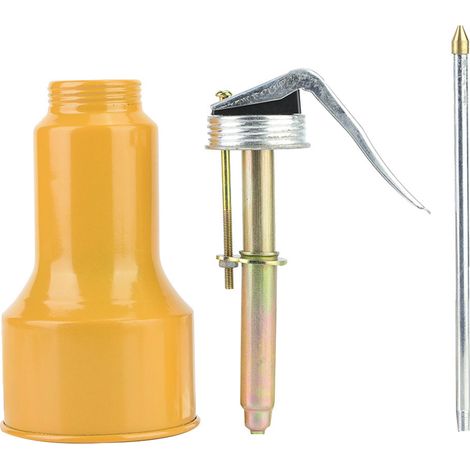 1 pièce pistolet huileur pompe haute pression pour machine alliage aluminium bidon huile métallique 400g (1/5)