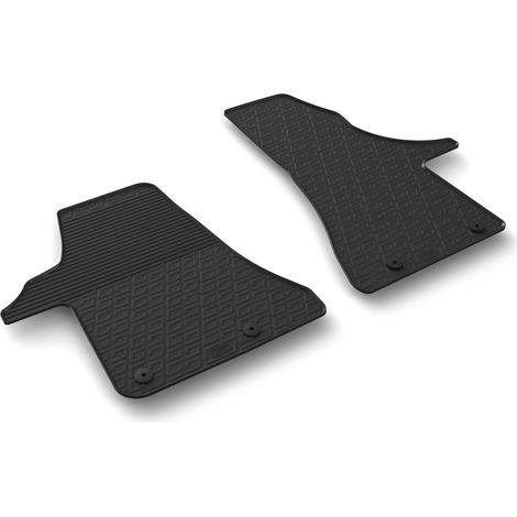 Set tappeti su misura in gomma - compatibile per  Volkswagen Multivan T6.1 (01/2012/24) -  Volkswagen Transporter T6.1 (01/2012/24)