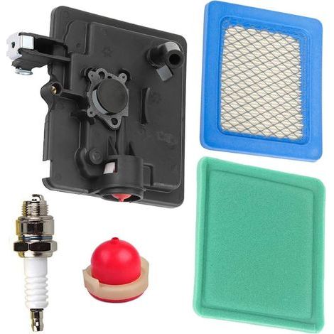 Cartouche d’amorçage avec filtre à air plat et base d’amorçage 795259 compatible avec tondeuse Briggs & Stratton 792040 691753 496116, accessoire de remplacement direct (1/5)
