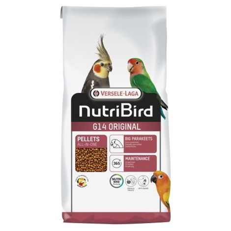 NUTRIBIRD G14 ORIGINAL 10 KG. NINFAS/AGAPORNIS