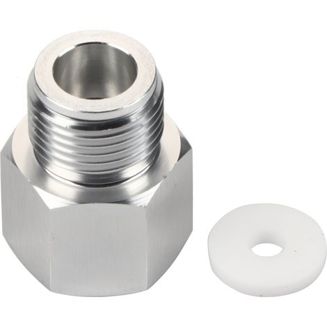 Selbstgebauter Sodazylinder-Adapter von W21.8 auf TR21.4, selbstgebauter Bierfassregler (1/5)
