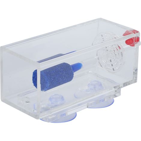 Diffuseur/dissolvant de CO2 léger pour aquarium en acrylique (1/5)