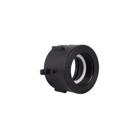 Adaptateur IBC 60 mm Filetage Grossier à 1.5",Adaptateur Robinet Tuyau Arrosage,Raccord Cuve 1000 litres,pour Vanne Cuve 1000l,Reservoir eau de Pluie,Conteneur