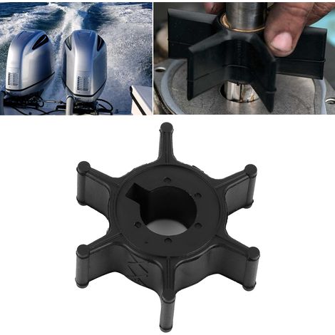Turbine de pompe à eau pour moteur hors-bord Yamaha 4 CV 6E0-44352-00 (1/5)