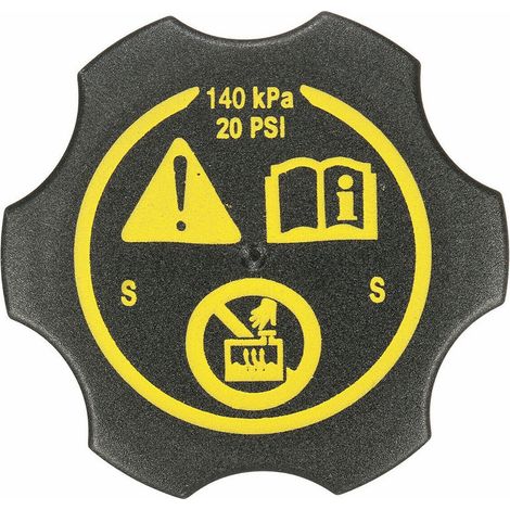 1305248 13502353 Convient aux couvercles de radiateur des voitures Cadillac, Chevrolet et Opel (1/4)