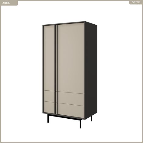 Armoire haute - L.93 x H.195 x P.60 - ADSY (1/3)