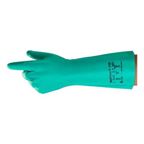 Gants de manutention Ansell AlphaTec Solvex 37-695 taille 10, 1 Paire, Vert ( Prix pour 1 paire )