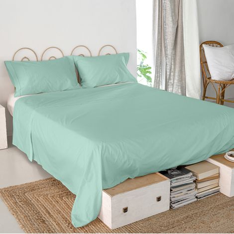 Basic Sabana 260x270 cm (Cama 180/200) Menta (1/5)