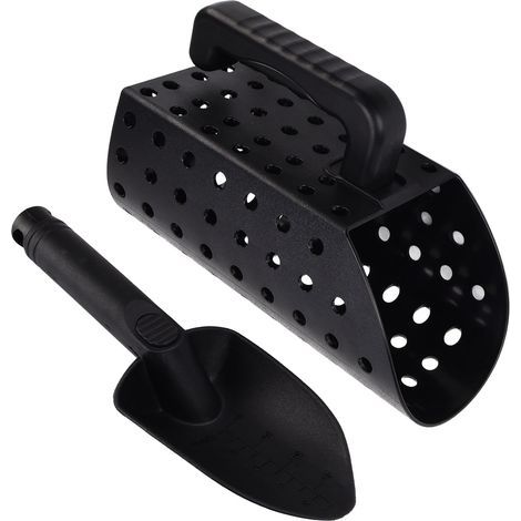 ABS metal detecting shovel, multifunctional sand sieve, lightweight and efficient for children and adults (1/5)