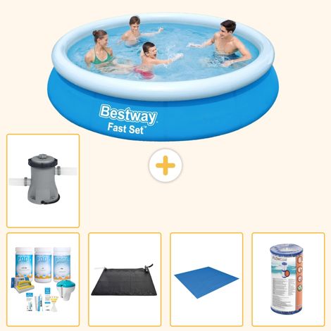 Bestway Bestway Fast Set Ronde - 366x76 cm - 6-pièces  S21997 (1/4)