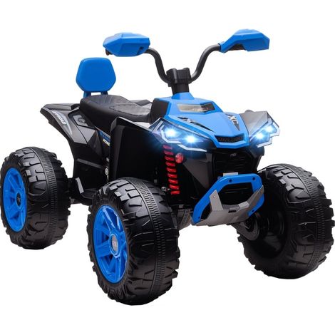 Quad électrique enfant 24V 2 places avec phares, MP3, USB, 6,5 km/h, pour 3-8 ans (1/5)