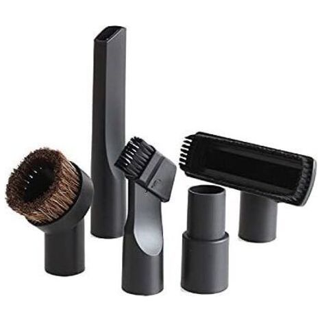 32mm vacuum cleaner accessories, brush set, crevice tool with 35mm to 32mm hose adapter, 5 pieces (1/4)