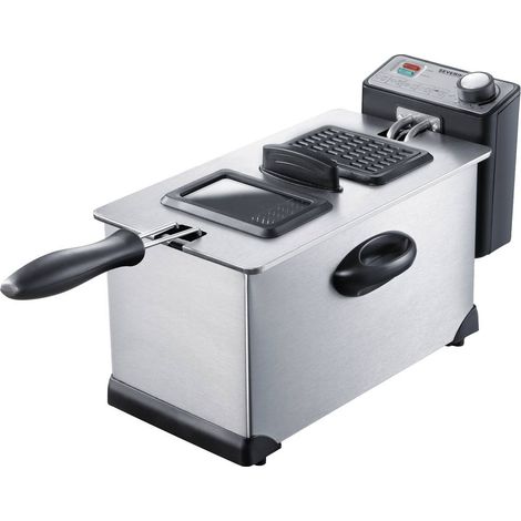 Severin FR 2431 Friggitrice 3 l 2000 W Protezione da surriscaldamento Acciaio inox (spazzolato) (1/5)