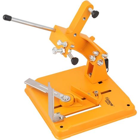 Support de meuleuse d'angle 115/125 mm – Support de séparation en aluminium pour meuleuse d'angle avec design robuste, convient pour 115 mm à 125 mm de diamètre, emballé dans une boîte colorée (1/5)