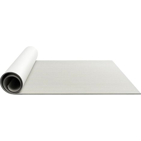 Alfombrilla para cubierta de barco, autoadhesiva, de material EVA duradero, gris claro. (1/2)