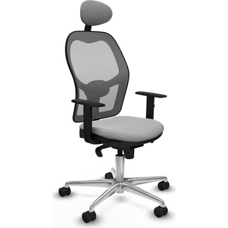 piqueras-y-crespo Bürostuhl Jorquera hellgrau ergonomisch