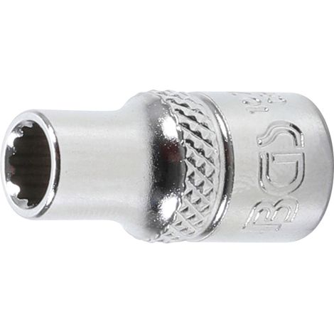 Llave de vaso 12 caras  entrada 6,3 mm (1/4")  5,5 mm