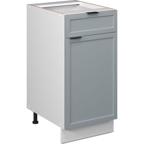 Küchenschränke  Fame-Line, Hellblau-grau, 40 cm ohne Arbeitsplatte, Vicco