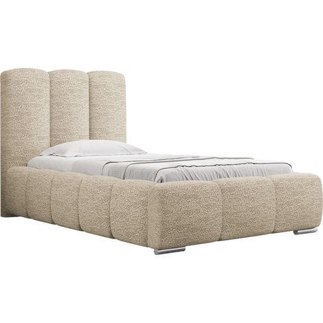Cama TrendyNest Alceus II, Abriamo 03, Individuales, 90x200, Tapiz, Somieres, 110x222x112cm (1/5)