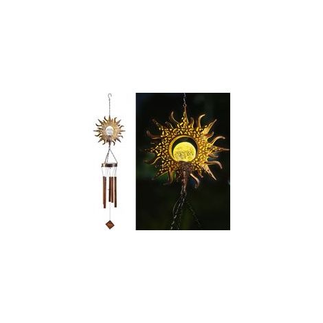 Spiele for Draußen Gartenlampe mit 5 Metallröhren (1/5)
