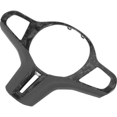 Couvercle de Volant en Fibre de Carbone, Garniture en Cuir Nappa à la Mode, Décoration élégante pour M2 G87 M3 G80 M4 G82, Finition en Marbre Brillant, Compatible avec la Version (1/4)