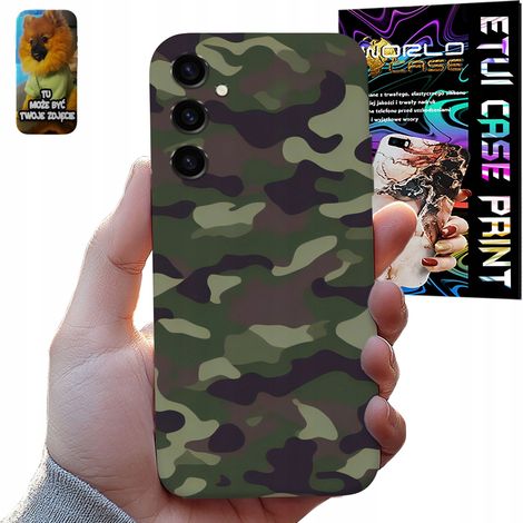 Funda de camuflaje para Samsung Galaxy S24, colores militares, supervivencia + lámina metálica (1/5)