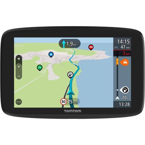 TomTom GO Camper Tour navegador Fijo 15,2 cm (6") Pantalla táctil Negro