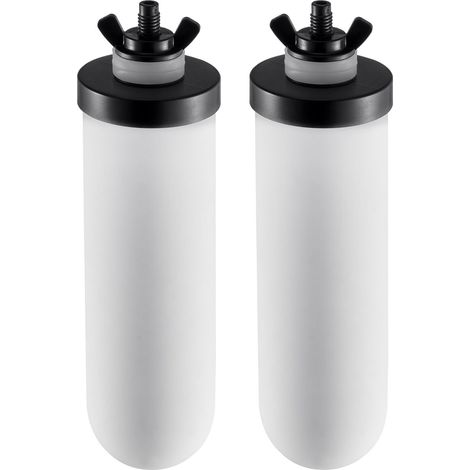 Ersatz-Keramikwasserfilter, kompatibel mit den meisten Marken, 2er-Pack, einfach zu installieren, für Schwerkraftsysteme. (1/5)