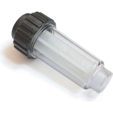 Ulisem Wasserfilter für Hochdruckreiniger, Gartenpumpen, Bewässerungssysteme, Wohnmobile, 3/4"-Anschluss kompatibel mit Kärcher 4.730-059.0, 47300590, 4.730-059 (1 Filter, ohne Adapter) (1/5)