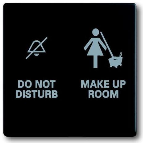 Enjoliveur Interrupteur Double 885 Noir Mat 2CKA001751A3037 ABB 586935