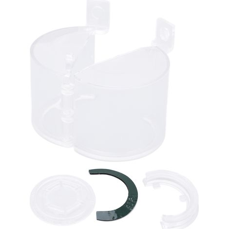 Couvercle bouton arrêt d'urgence BS-03 10 pcs protection PC installation facile sans démontage pour interrupteur industriel (1/5)