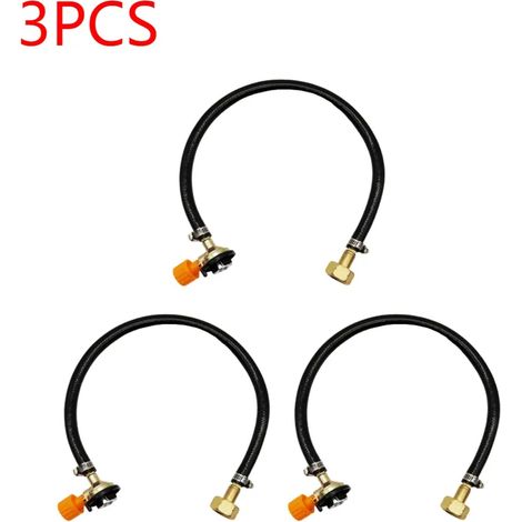 Adaptateur de remplissage de gaz (1 à 5 pièces) pour réchaud de camping à propane : adaptateur pour bouteille de propane, convertisseur, coupleur de remplissage, accessoires pour réchauds de cuisine p (1/3)