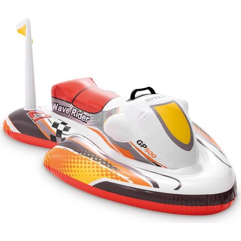 Salvagente Cavalcabile Acquascooter con Maniglie 117 x 77 cm