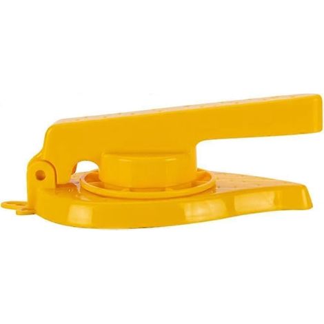 Outil pour presser les nouilles, appareil pour presser les nouilles, fabrication de pâte à raviolis, ustensiles de cuisine, outils de pâtisserie, machine à raviolis (jaune) (1/4)