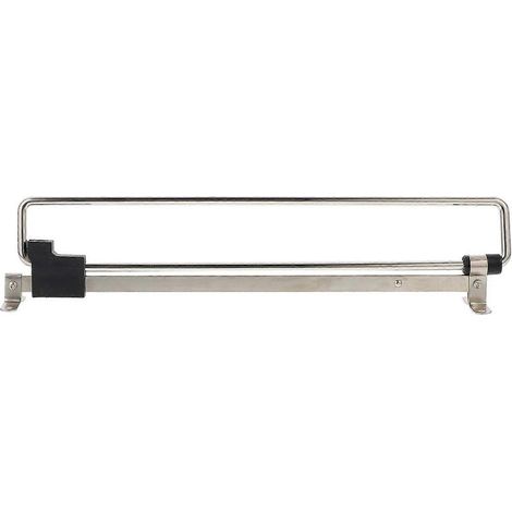 Set praktischer Kleiderstange für Zuhause, multifunktionaler Kleiderständer – 50,00 x 5,50 x 4,00 cm – Silber (1/3)