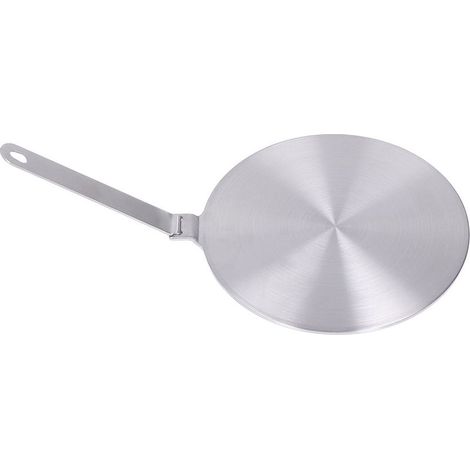 Diffuseur de chaleur pour plaque induction en acier inoxydable avec poignée, 24 cm (1/5)