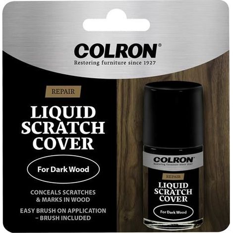 Ronseal Colron Dark Wood Scratch Remover - Effective Solution for Restoring and Repairing Scratches on Dark Wooden Surfaces
