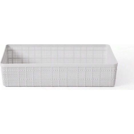 Lot de 2 bacs de rangement en polypropylène, 253 x 133 x 60 cm, robustes et polyvalents (1/2)
