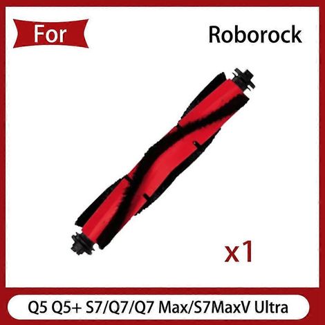 Zubehör kompatibel mit Roborock Q5+, S7/Q7/Q7 Max/S7 MaxV Ultra und P10/P10 Pro Saugrobotern: Ersatz-Hauptgummibürste (1/5)