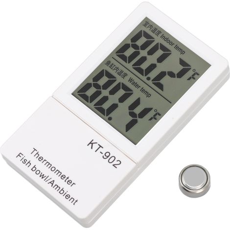 Termometro digitale per acquario KT902 – Consumo energetico ultra ridotto – Ingresso/Uscita – Elettronico