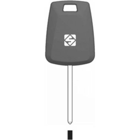 2 x SILCA HU100CTE CHIAVE TRANSPONDER VUOTA NICHEL