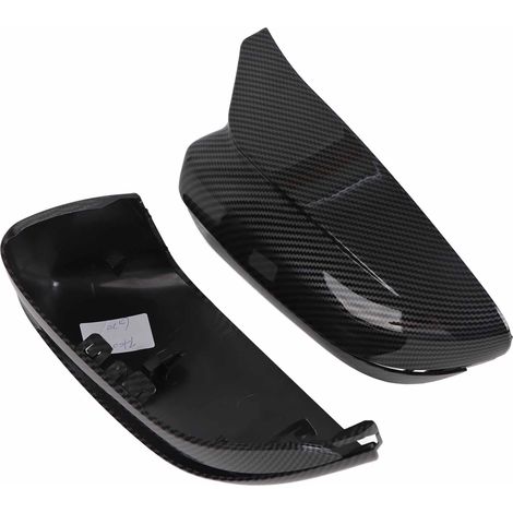 2-teilige Spiegelkappen in Carbonfaser-Optik für BMW M-Serie, kompatibel mit 5er G30/G31/G38 und 3er G20