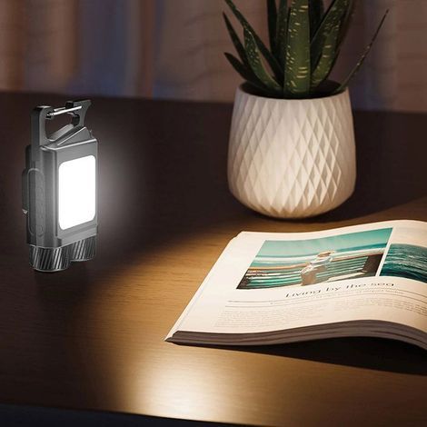 Lampe-torche LED mini 800LM – A200 – clé USB rechargeable – ultra-compacte – pour marche et randonnée (1/5)