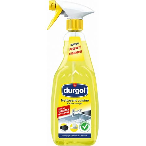 Durgol - Detergente speciale anticalcare e grasso per tutta la cucina, rimuove calcare e grasso, biodegradabile, 1 x 500 ml (1/2)