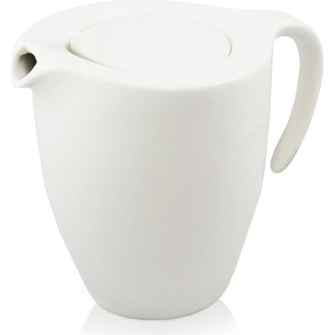 Tetera de porcelana Time de 1200 ml, porcelana blanca Duka (1/5)