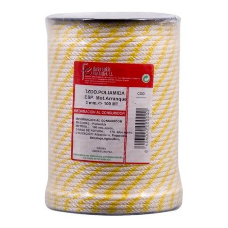 CUERDA POLIAMIDA MOTOR ARRANQUE 3 M - FLORES CORTES