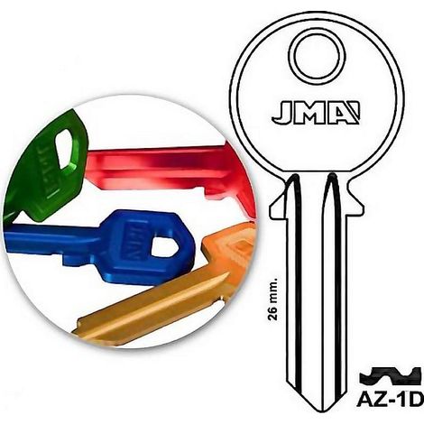LLAVIN AZ-1D ALUMINIO COLORES