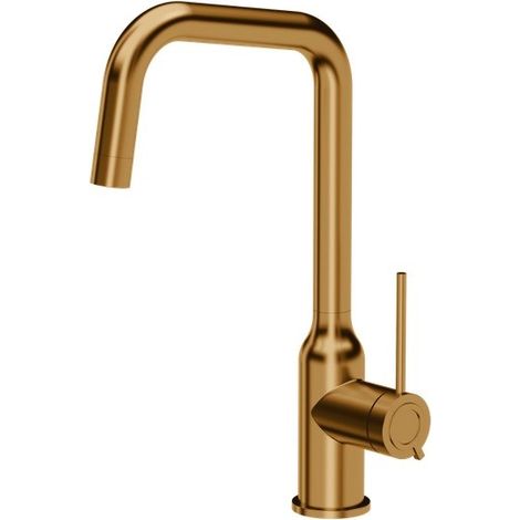 Rubinetto cucina Quadron Natalie Q Line acciaio inox 360°
